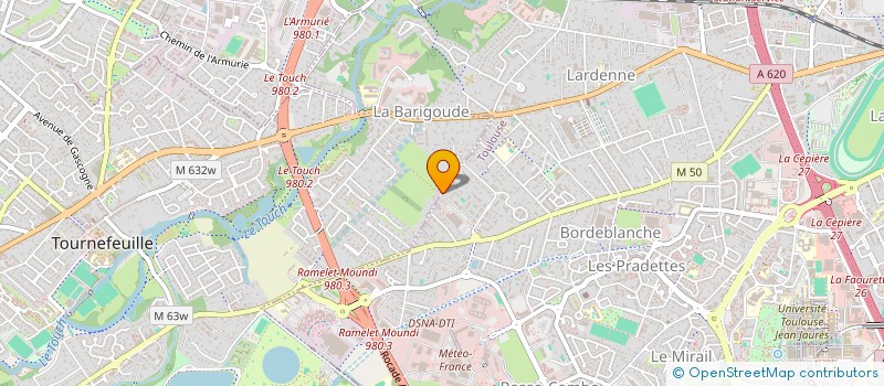 localisation de l'entreprise MONSIEUR MICHAEL LARTIGUE à TOULOUSE