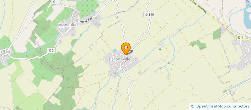 localisation de l'entreprise MONSIEUR MICHAEL LAURENT  BARBONVILLE