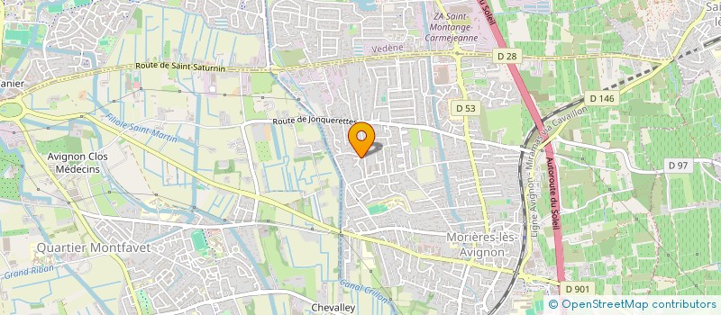 localisation de l'entreprise MONSIEUR MICHAEL LAZARO  MORIERES LES AVIGNON