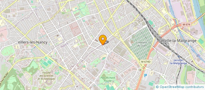 localisation de l'entreprise MONSIEUR MICHAEL LE CRUGUEL  VANDUVRE-LES-NANCY