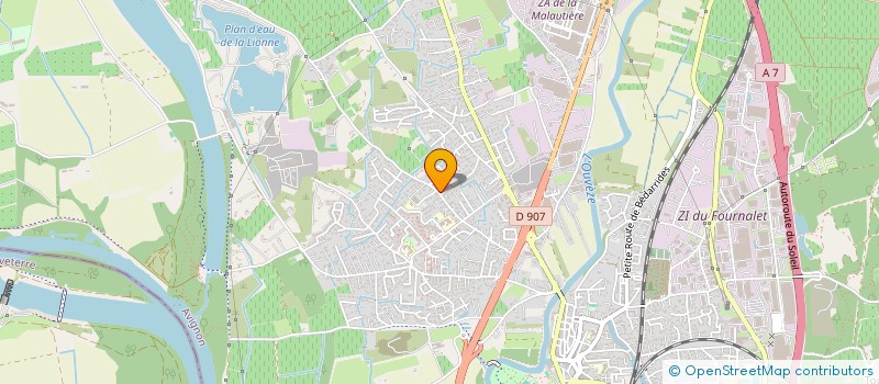 localisation de l'entreprise MONSIEUR MICHAEL LE GRUYER  CAUMONT-SUR-DURANCE