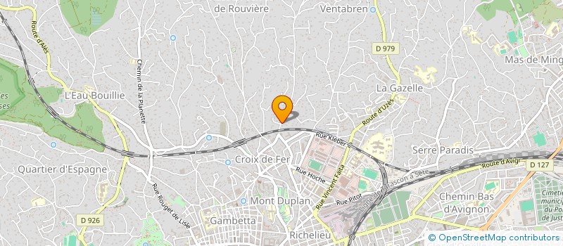 localisation de l'entreprise MONSIEUR MICHAEL LE PEURIEN  NIMES