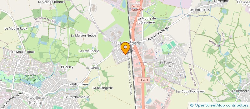 localisation de l'entreprise MONSIEUR MICHAEL LEBOUCHER à LE POIRE-SUR-VIE