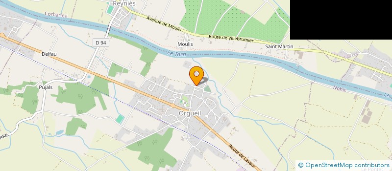 localisation de l'entreprise MONSIEUR MICHAEL LECLERCQ  ORGUEIL