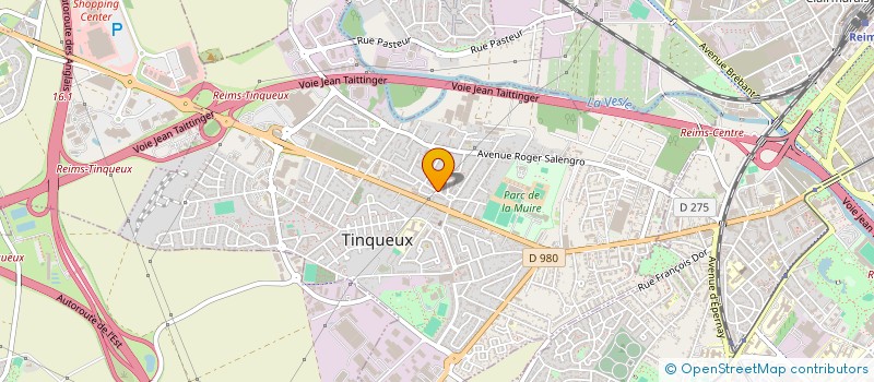 localisation de l'entreprise MONSIEUR MICHAEL LECOQ  TINQUEUX