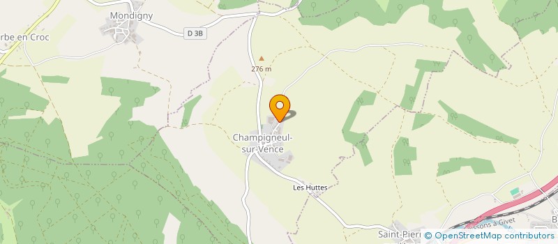 localisation de l'entreprise MONSIEUR MICHAEL LEGRAND à CHAMPIGNEUL-SUR-VENCE