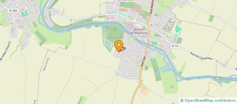 localisation de l'entreprise MONSIEUR MICHAEL LEGRAS  MASNIERES