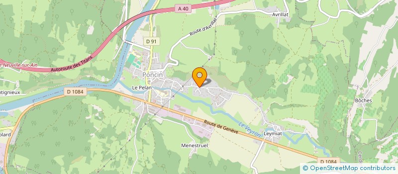 localisation de l'entreprise MONSIEUR MICHAEL LEININGER  PONCIN