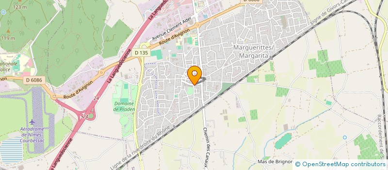 localisation de l'entreprise MONSIEUR MICHAEL LELIEVRE  MARGUERITTES