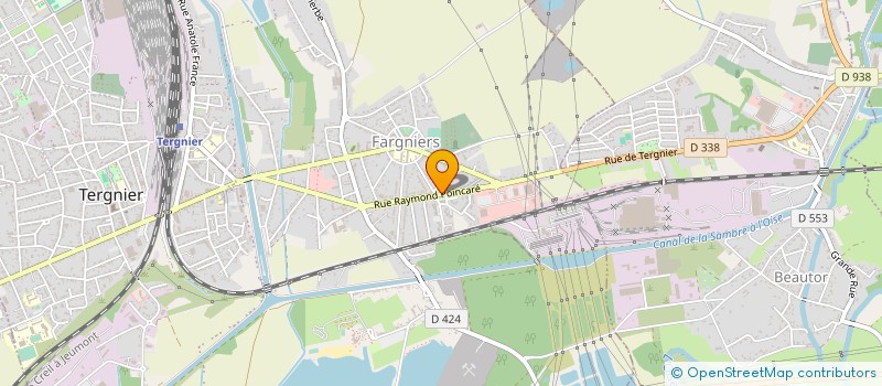 localisation de l'entreprise MONSIEUR MICHAEL LEMAIRE  TERGNIER