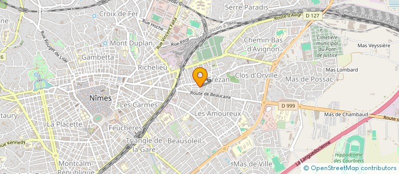 localisation de l'entreprise MONSIEUR MICHAEL LEONI  NIMES