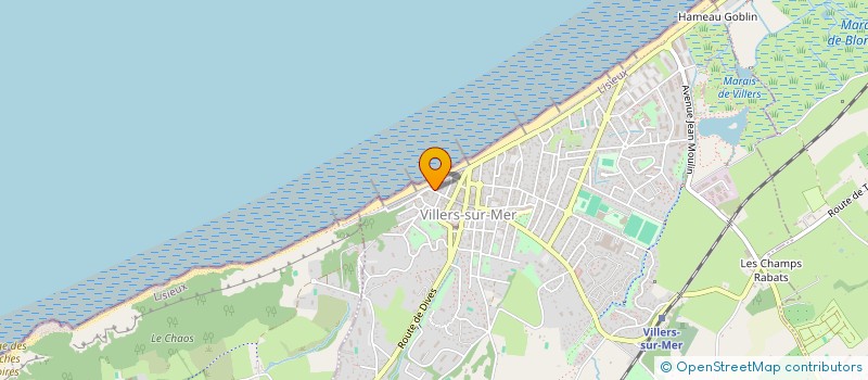 localisation de l'entreprise MONSIEUR MICHAEL LEPAS  VILLERS-SUR-MER