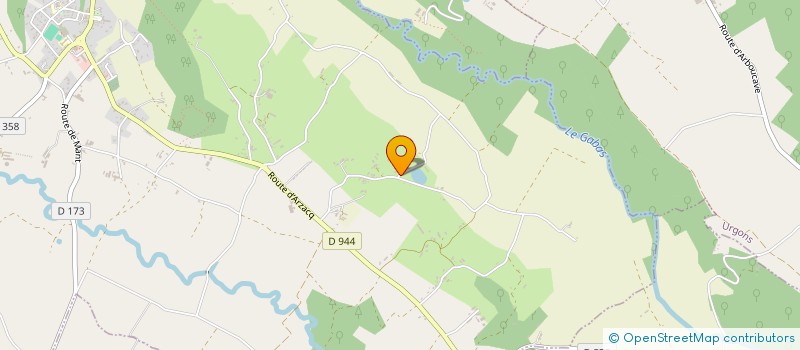 localisation de l'entreprise MONSIEUR MICHAEL LESPIAU  SAMADET