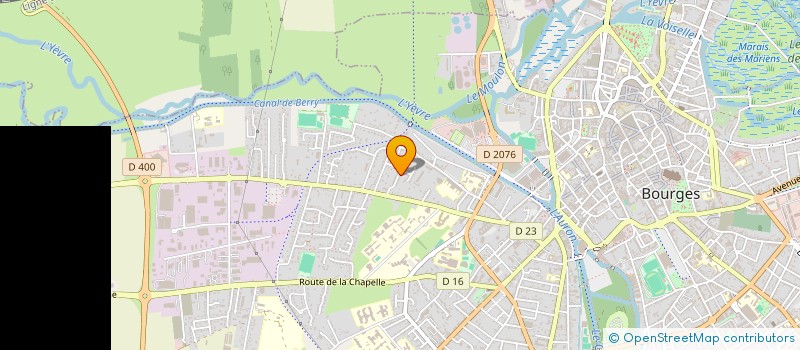 localisation de l'entreprise MONSIEUR MICHAEL LESUEUR  BOURGES