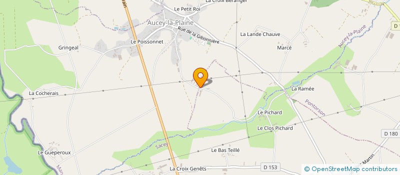 localisation de l'entreprise MONSIEUR MICHAEL LETRANCHANT  PONTORSON