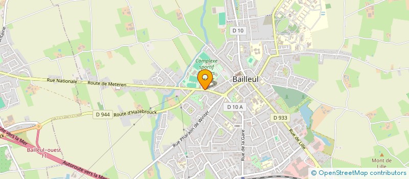 localisation de l'entreprise MONSIEUR MICHAEL LEURS à BAILLEUL