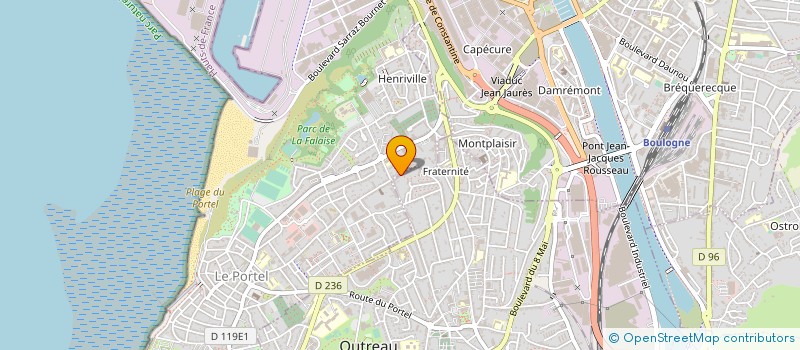 localisation de l'entreprise MONSIEUR MICHAEL LEVISSE  LE PORTEL