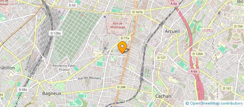 localisation de l'entreprise MONSIEUR MICHAEL LI à BAGNEUX