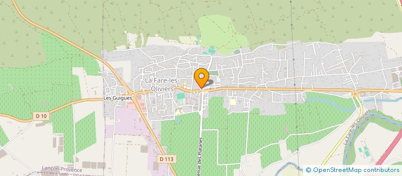 localisation de l'entreprise MONSIEUR MICHAEL LIARDET  LA FARE-LES-OLIVIERS