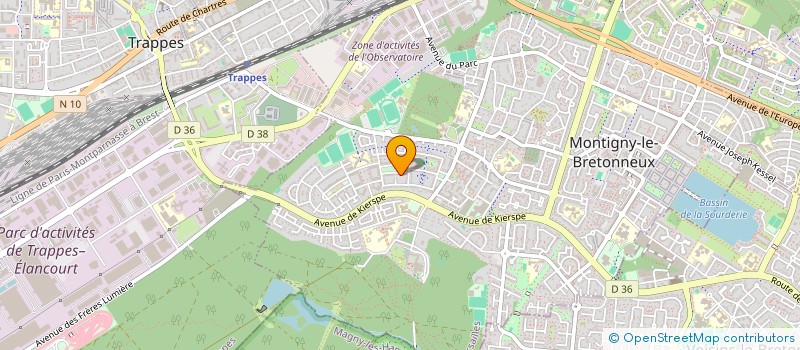 localisation de l'entreprise MONSIEUR MICHAEL LIGUISTIN  MONTIGNY-LE-BRETONNEUX