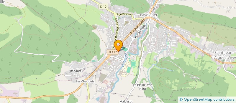 localisation de l'entreprise MONSIEUR MICHAEL LOEUILLET à LAVELANET