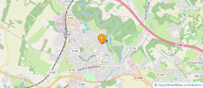 localisation de l'entreprise MONSIEUR MICHAEL LORENT  RIVES