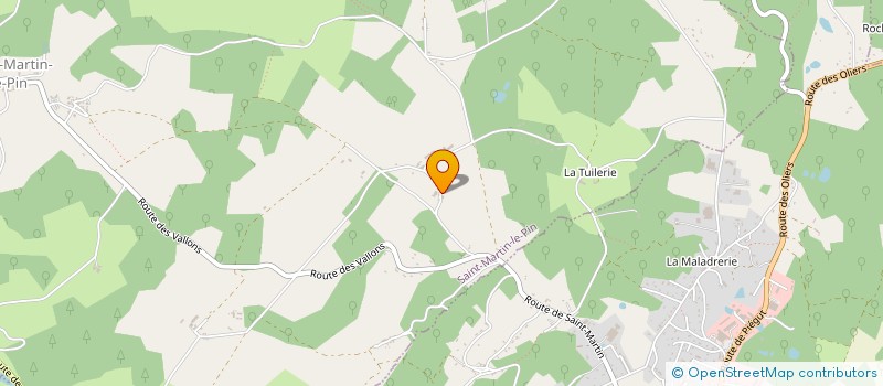 localisation de l'entreprise MONSIEUR MICHAEL LOTTE  TEYJAT