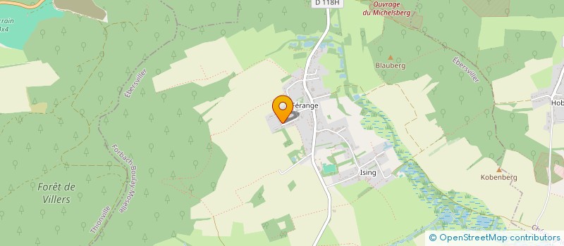 localisation de l'entreprise MONSIEUR MICHAEL LOVATO  EBERSVILLER