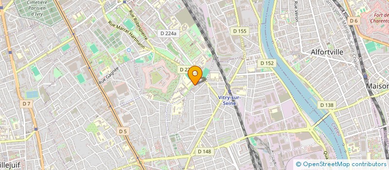 localisation de l'entreprise MONSIEUR MICHAEL LUMBROSO  VITRY-SUR-SEINE