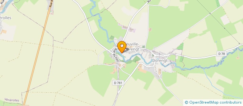 localisation de l'entreprise MONSIEUR MICHAEL MACHIN  DORENGT