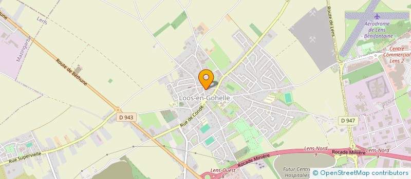 localisation de l'entreprise MONSIEUR MICHAEL MACKOWIAK  LOOS-EN-GOHELLE