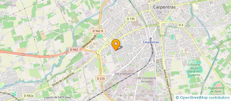 localisation de l'entreprise MONSIEUR MICHAEL MAGARD à CARPENTRAS