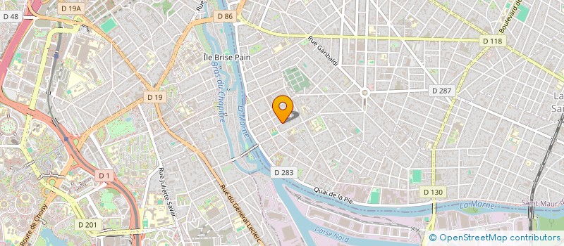 localisation de l'entreprise MONSIEUR MICHAEL MALHEIROS  SAINT-MAUR-DES-FOSSES