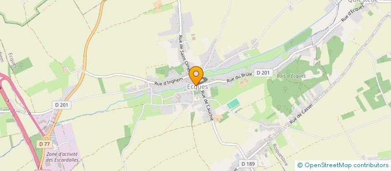 localisation de l'entreprise MONSIEUR MICHAEL MANIEZ  ECQUES