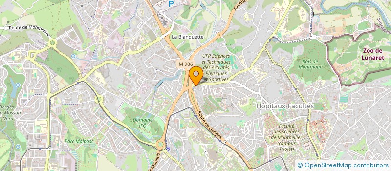 localisation de l'entreprise MONSIEUR MICHAEL MARCAL à MONTPELLIER