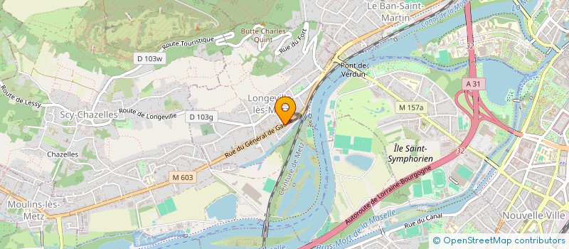 localisation de l'entreprise MONSIEUR MICHAEL MARCHAL  LONGEVILLE-LES-METZ