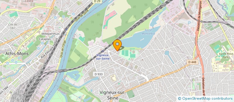 localisation de l'entreprise MONSIEUR MICHAEL MARCIA  VIGNEUX SUR SEINE