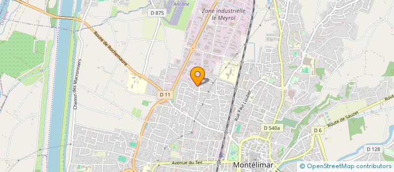 localisation de l'entreprise MONSIEUR MICHAEL MARGANI à MONTELIMAR