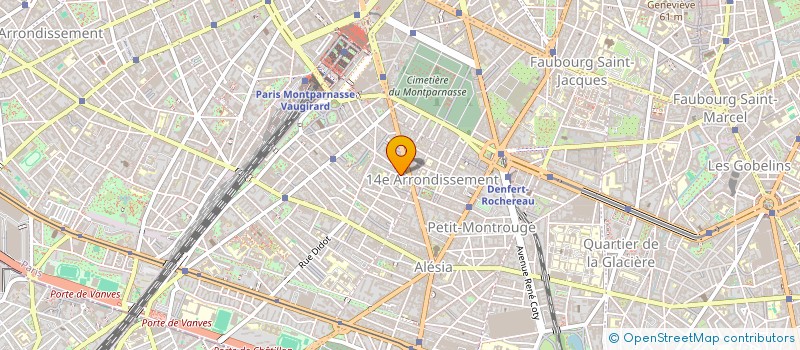 localisation de l'entreprise MONSIEUR MICHAEL MARGARITOFF  PARIS