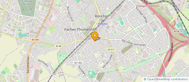 localisation de l'entreprise MONSIEUR MICHAEL MARGEZ  TEMPLEMARS