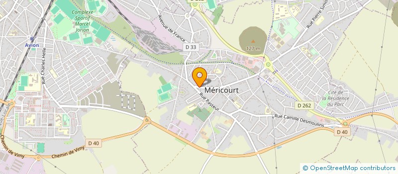 localisation de l'entreprise MONSIEUR MICHAEL MARMUSE  MERICOURT