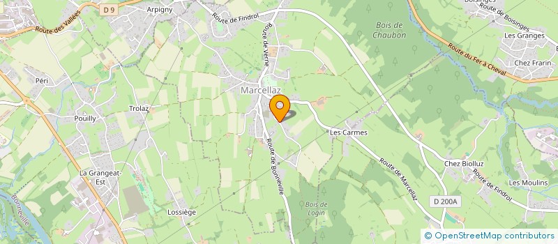 localisation de l'entreprise MONSIEUR MICHAEL MARQUET  BOEGE