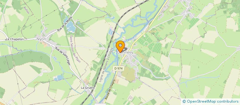 localisation de l'entreprise MONSIEUR MICHAEL MARTIN  DENNEVY