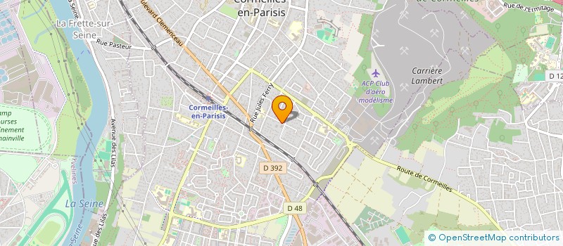 localisation de l'entreprise MONSIEUR MICHAEL MARTINS  CORMEILLES-EN-PARISIS