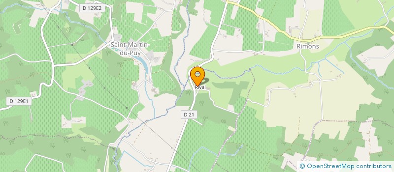 localisation de l'entreprise MONSIEUR MICHAEL MASSIGNANI  LANDERROUET-SUR-SEGUR