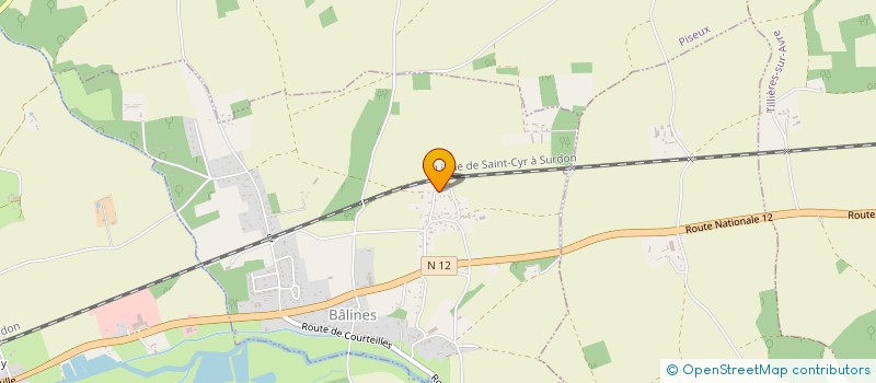 localisation de l'entreprise MONSIEUR MICHAEL MATEUS  BALINES