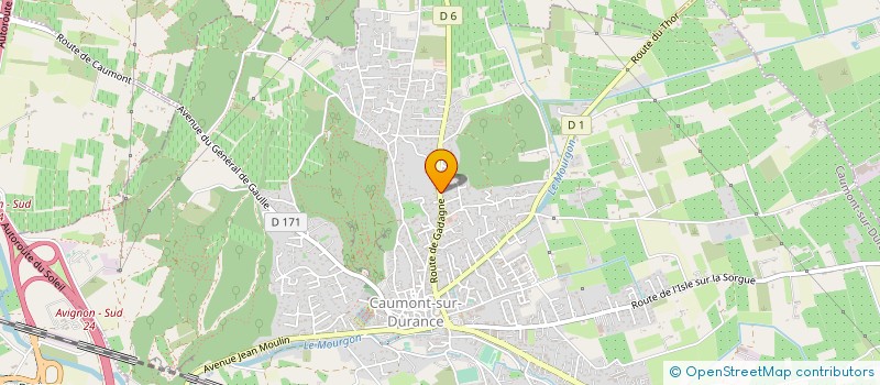 localisation de l'entreprise MONSIEUR MICHAEL MATHIEU à CAUMONT-SUR-DURANCE