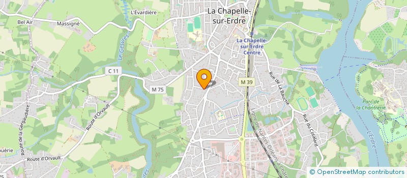 localisation de l'entreprise MONSIEUR MICHAEL MCQUAIDE à LA CHAPELLE-SUR-ERDRE