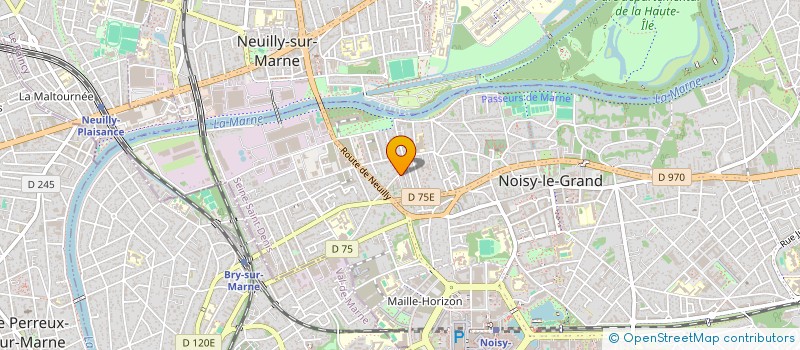 localisation de l'entreprise MONSIEUR MICHAEL MEDEUF à NOISY-LE-GRAND