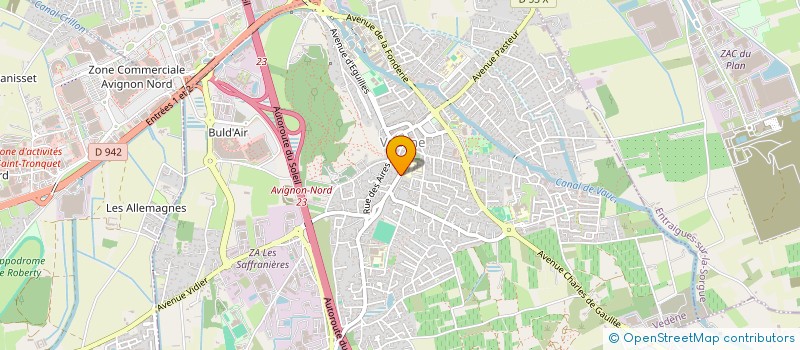 localisation de l'entreprise MONSIEUR MICHAEL MELDGAARD à VEDENE